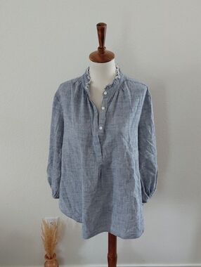 Trovata Birds Of Paradise Sara B Henley Shirt